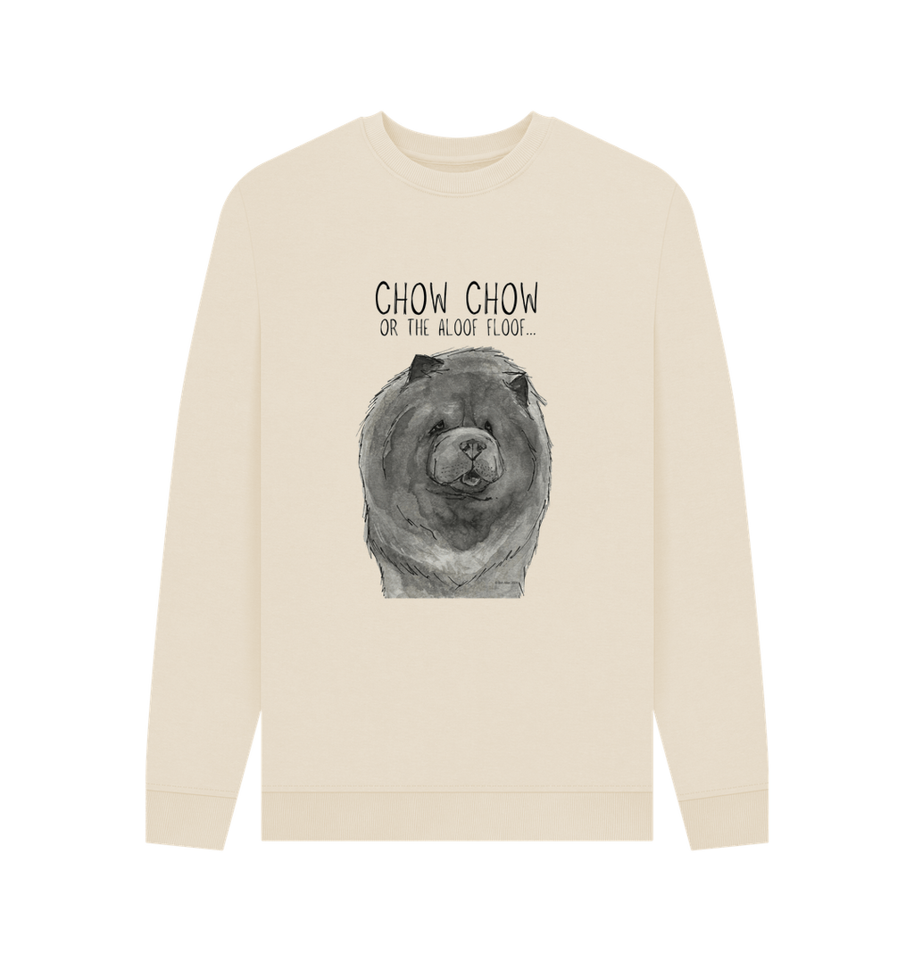 Blue Chow Chow Men's Crewneck Sweatshirt The Aloof Floof
