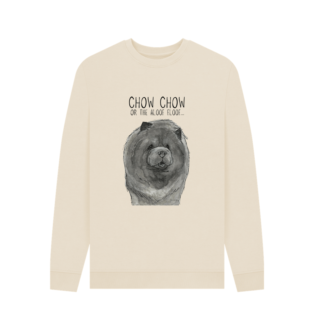 Blue Chow Chow Men's Crewneck Sweatshirt The Aloof Floof