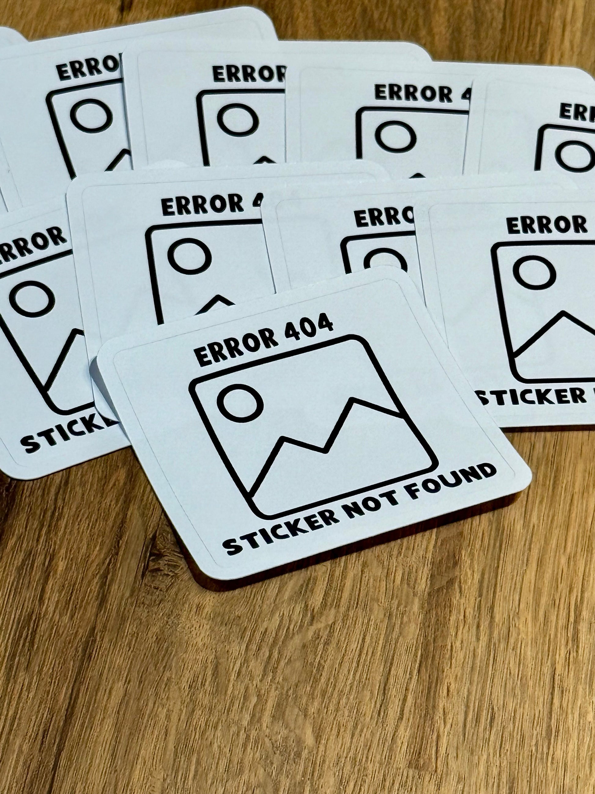 Error 404 Sticker Not Found