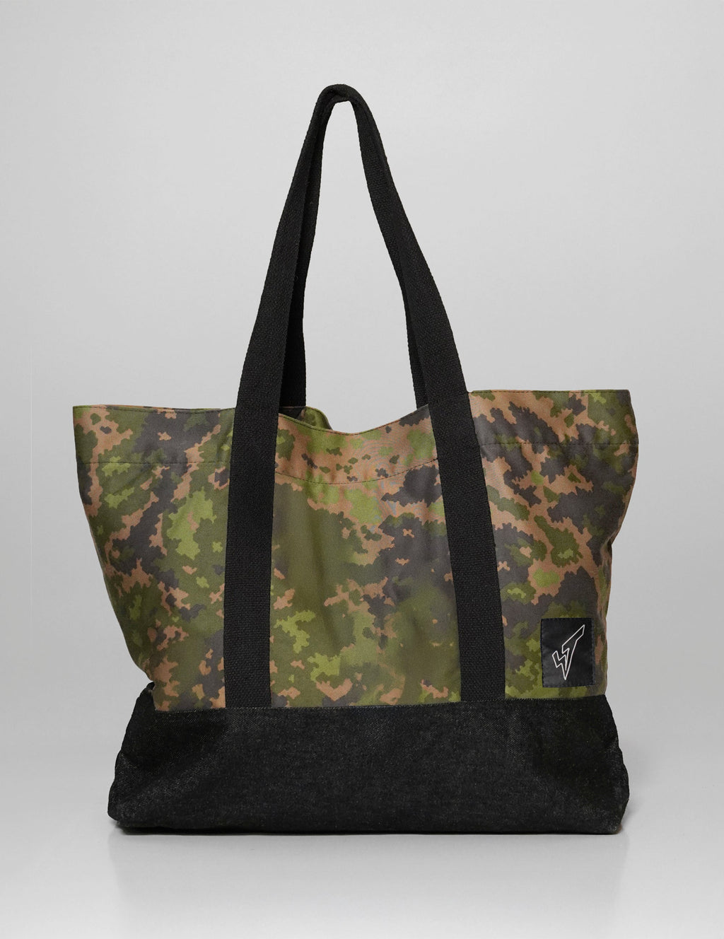 Camo Print Cotton Holdall Bag