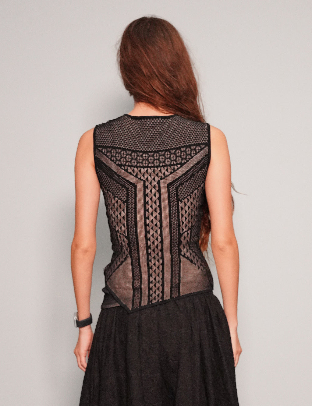 Vintage Two Tone Vest