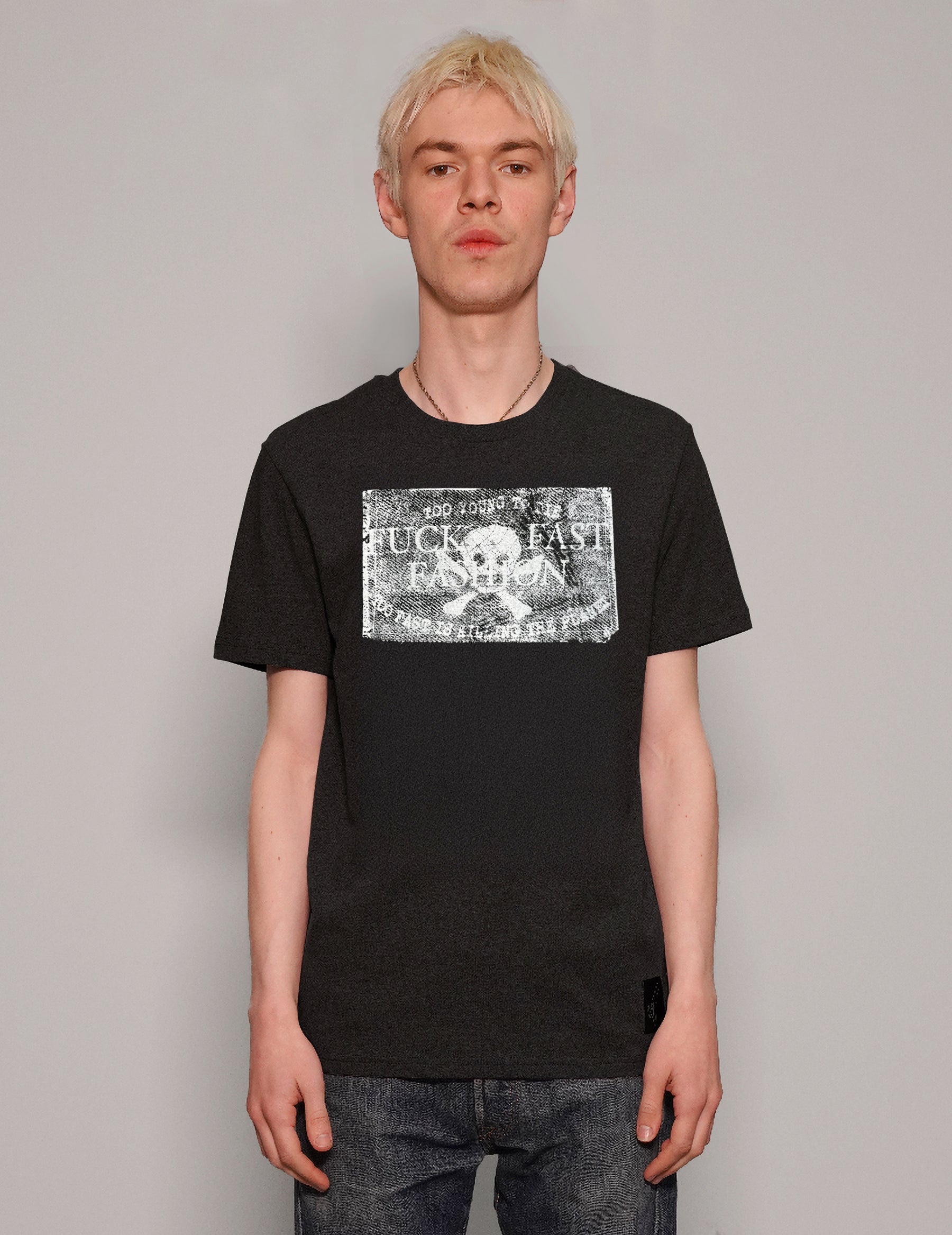 Protest Fast Fashion Black Organic Cotton T-Shirt