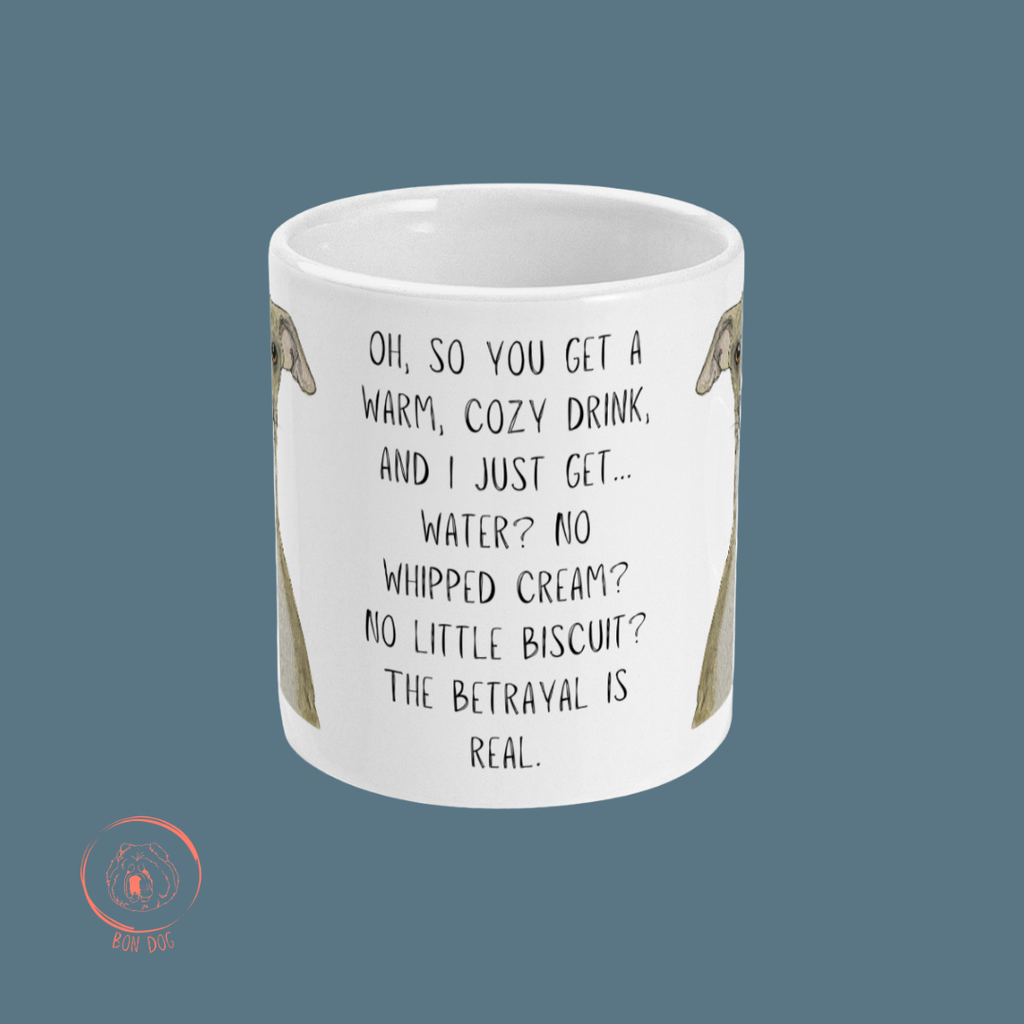 Whippet and Sip Mug The Betrayal