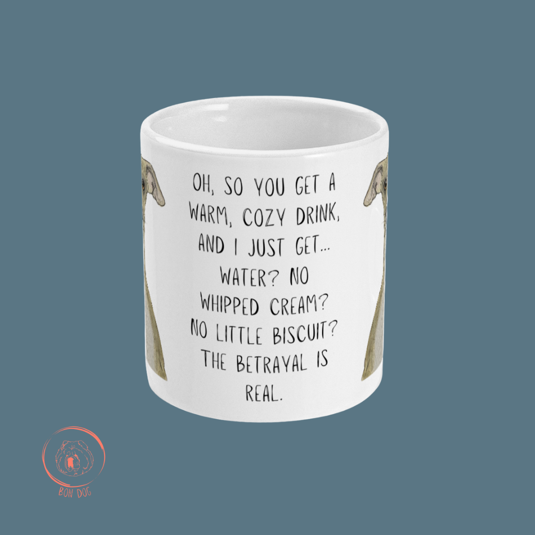 Whippet and Sip Mug The Betrayal