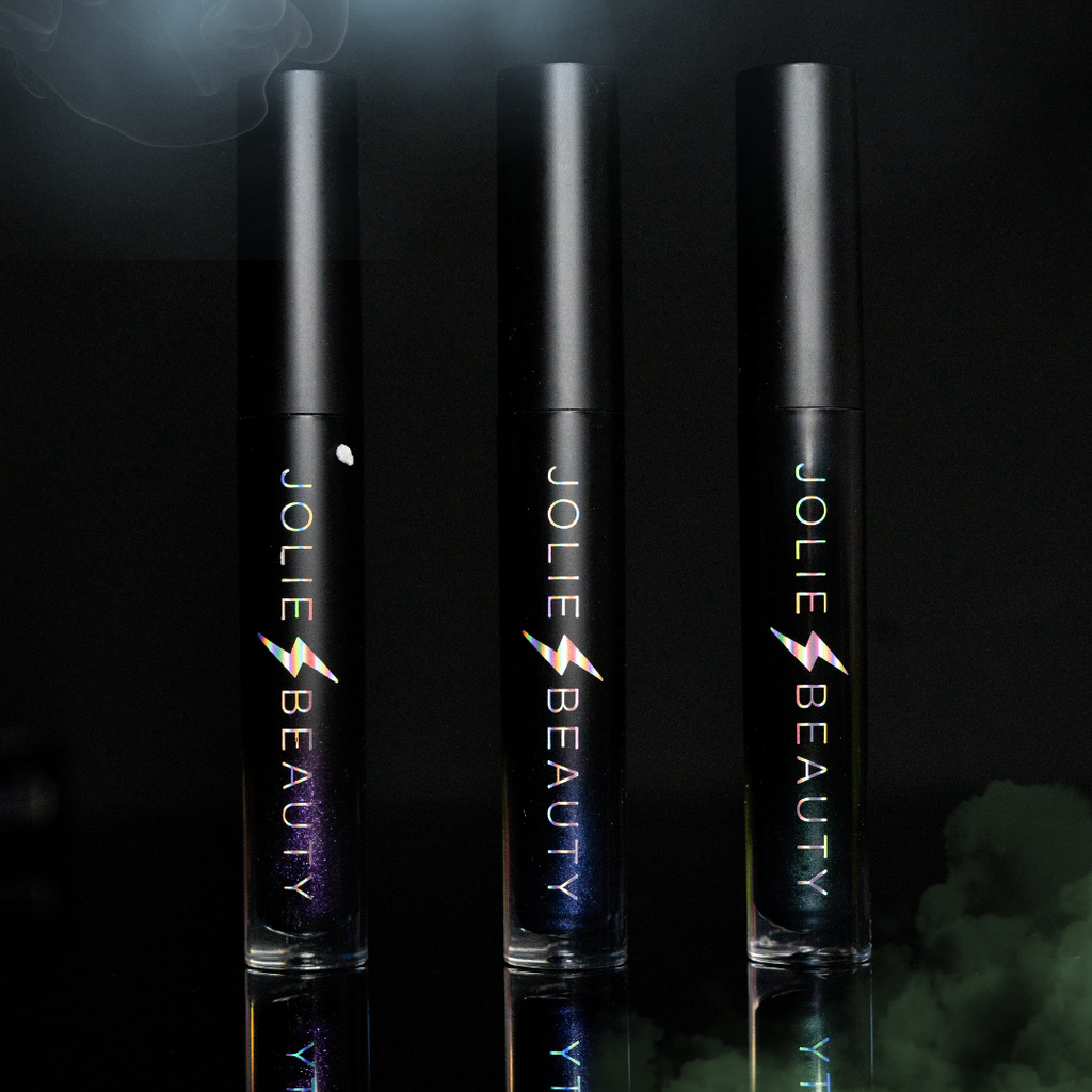 Earthly Metallic Liquid Lipstick in Deep Green