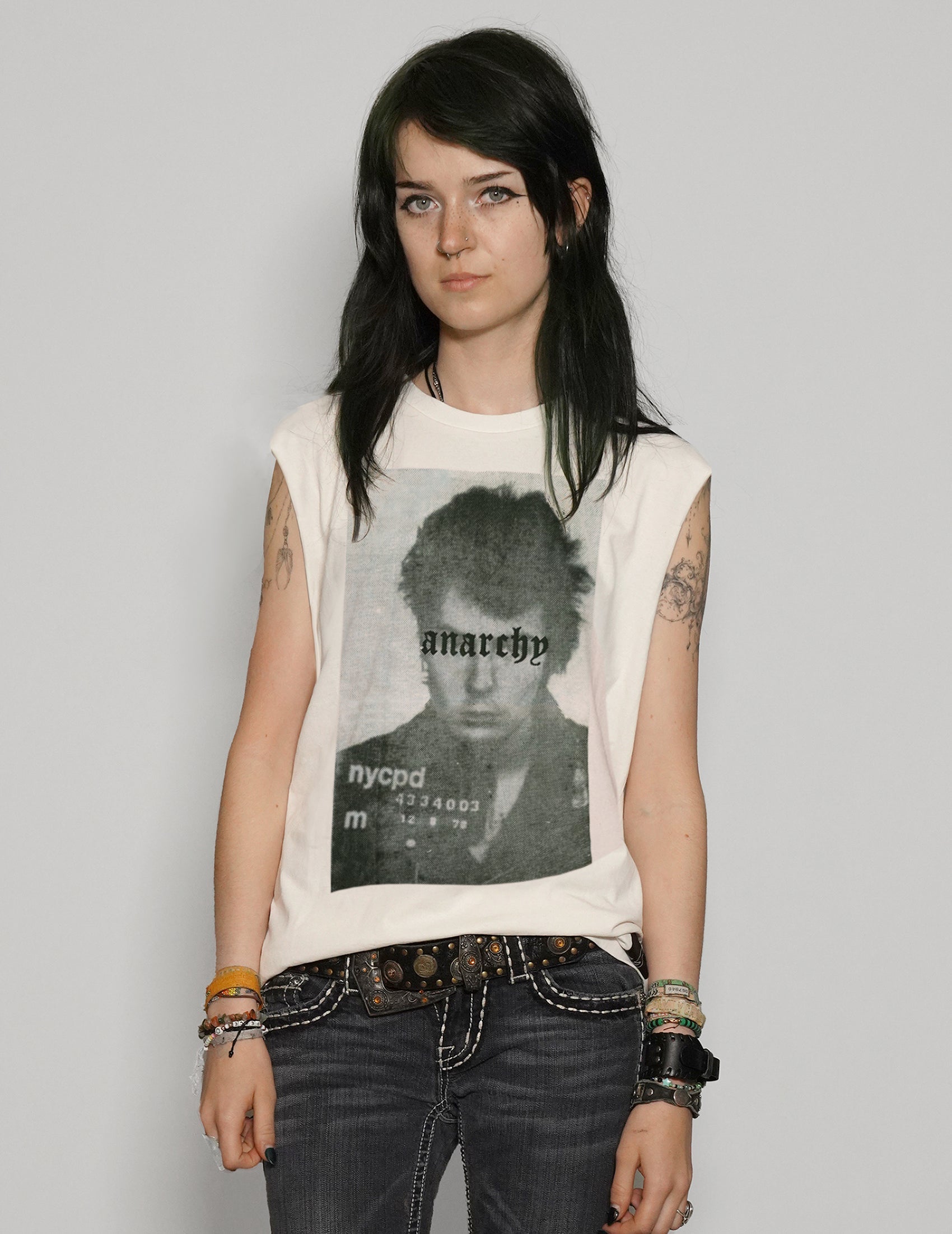 Anarchy Vest in Ecru