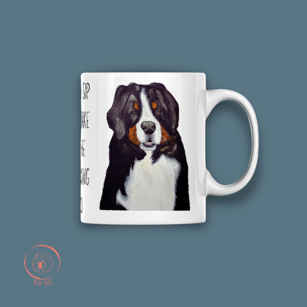 Bernese Mountain Dog Mug for Coffee and Tea