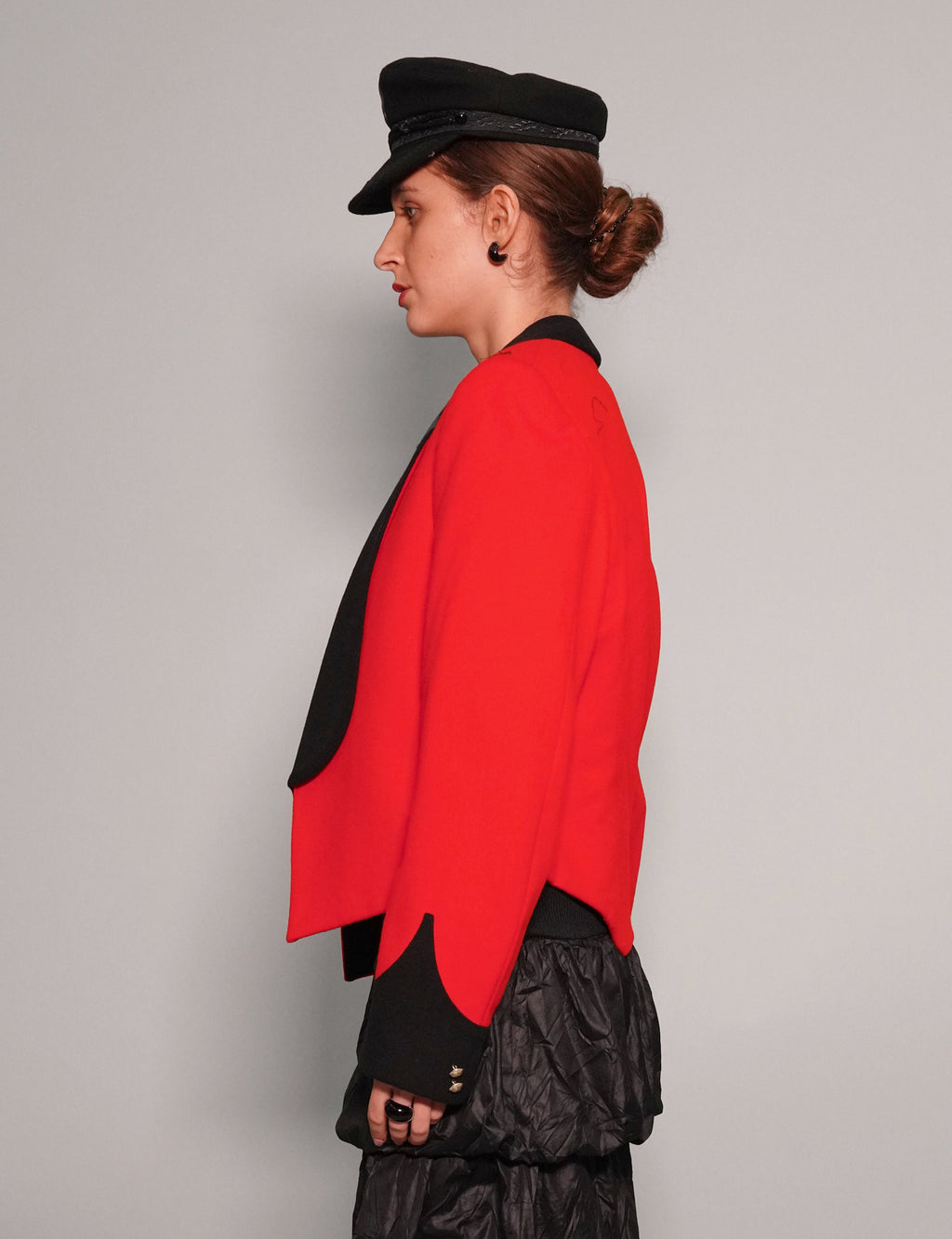 Vintage Scarlet Sergeant Mess Dress Jacket