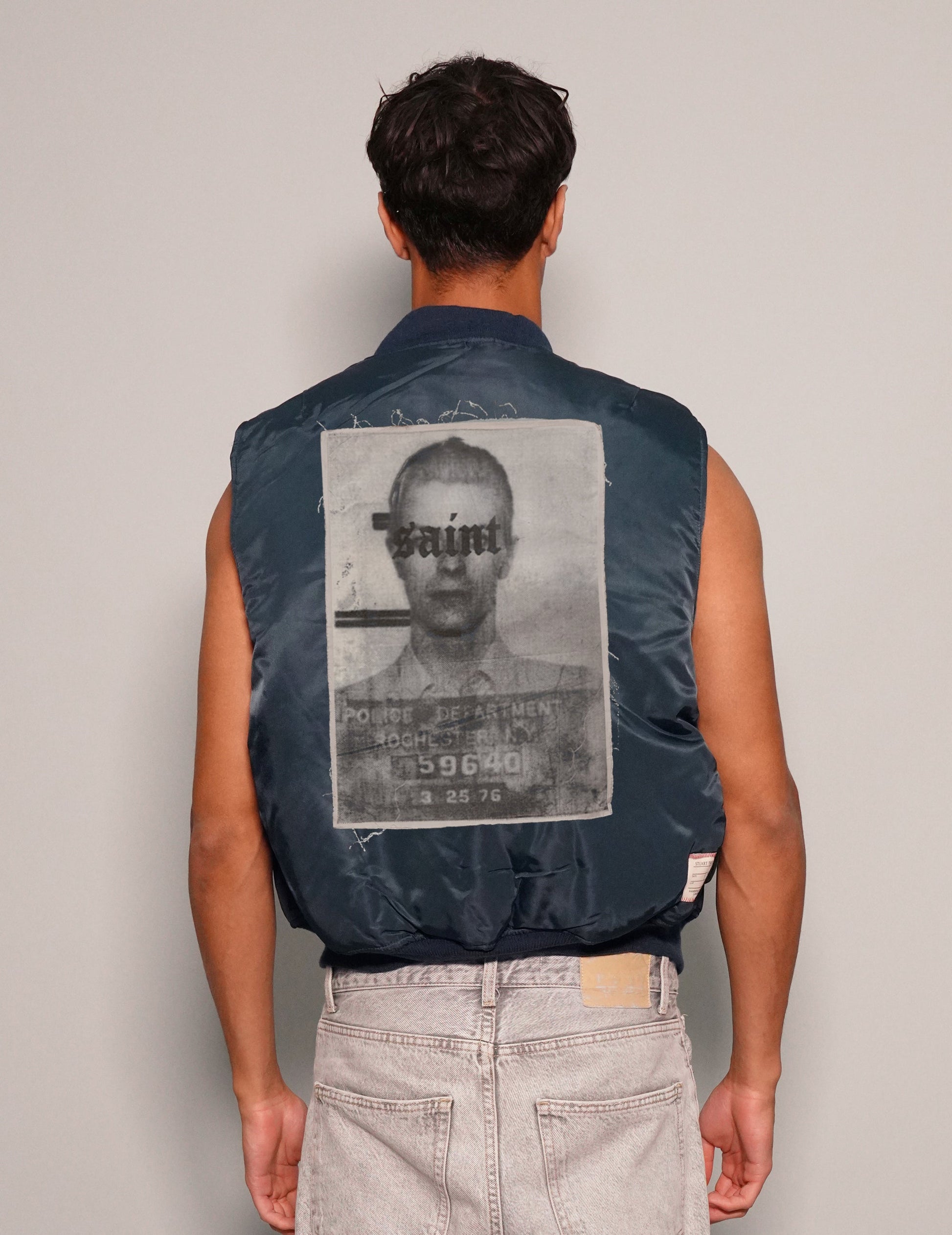 Saint Navy Bomber Gilet
