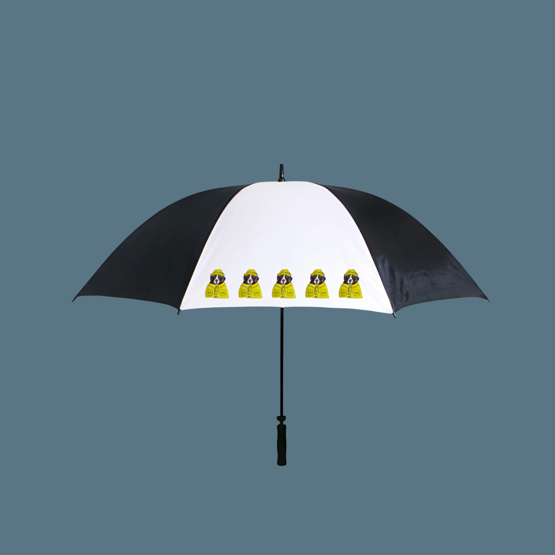 Bernese Mountain Dog Golf Umbrella 60 inch Protection