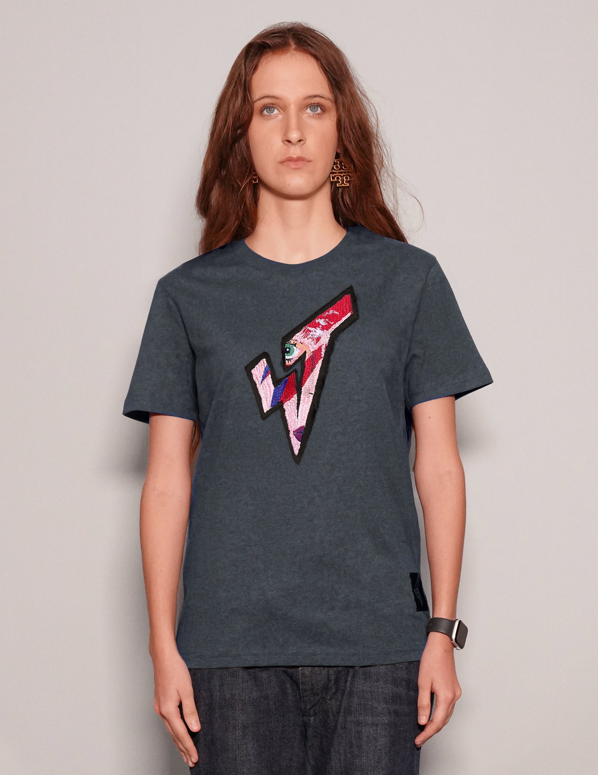 Aladdin Sane Blue Grey T-Shirt