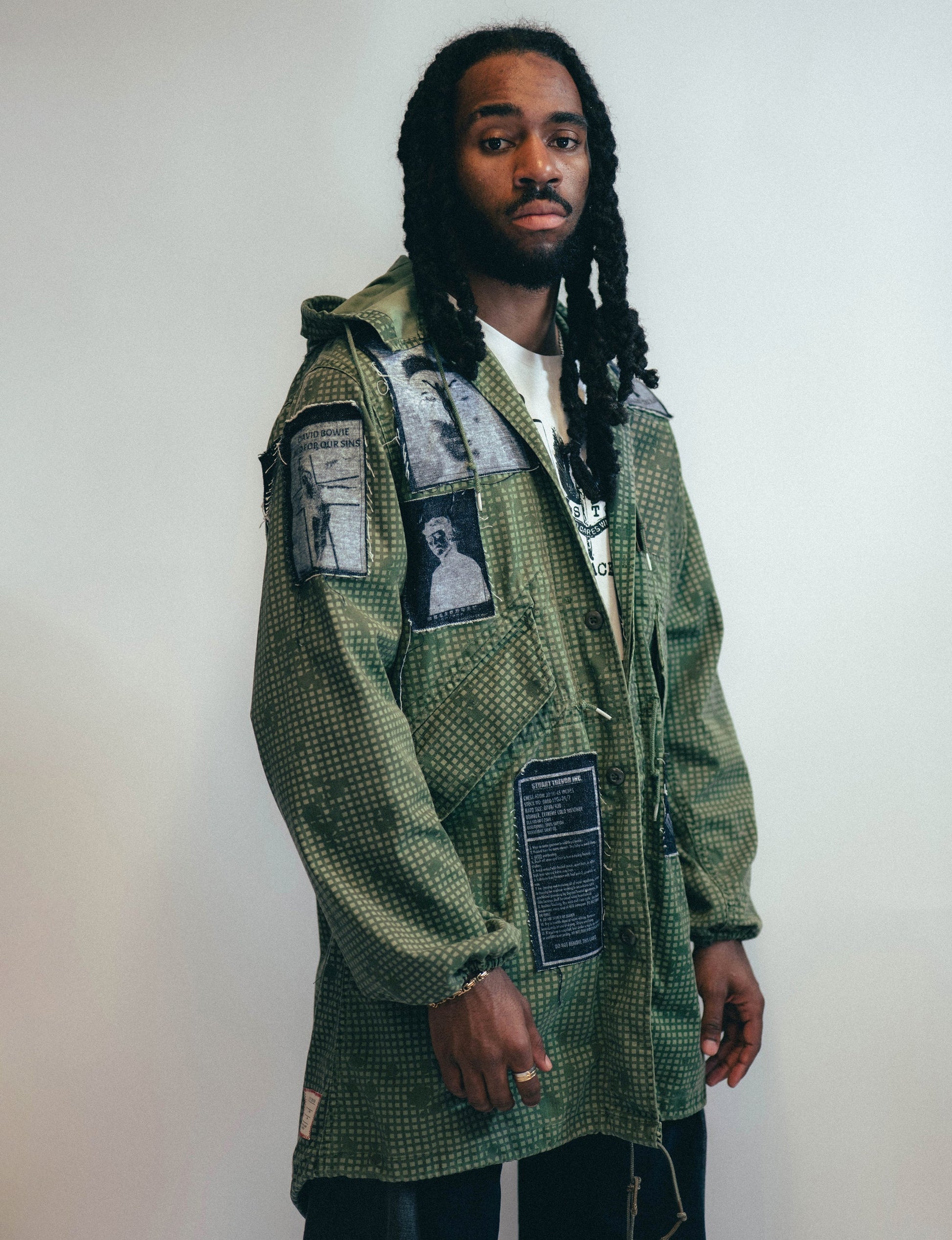 Night Vision Parka with Saint Patch
