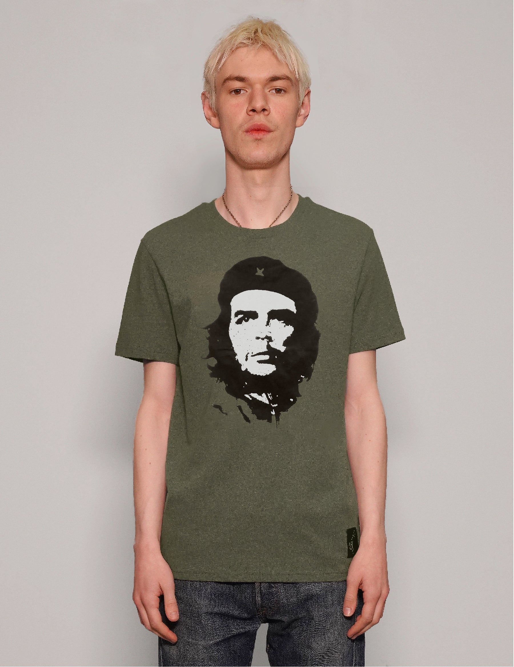 Khaki Che T-Shirt in Organic Cotton