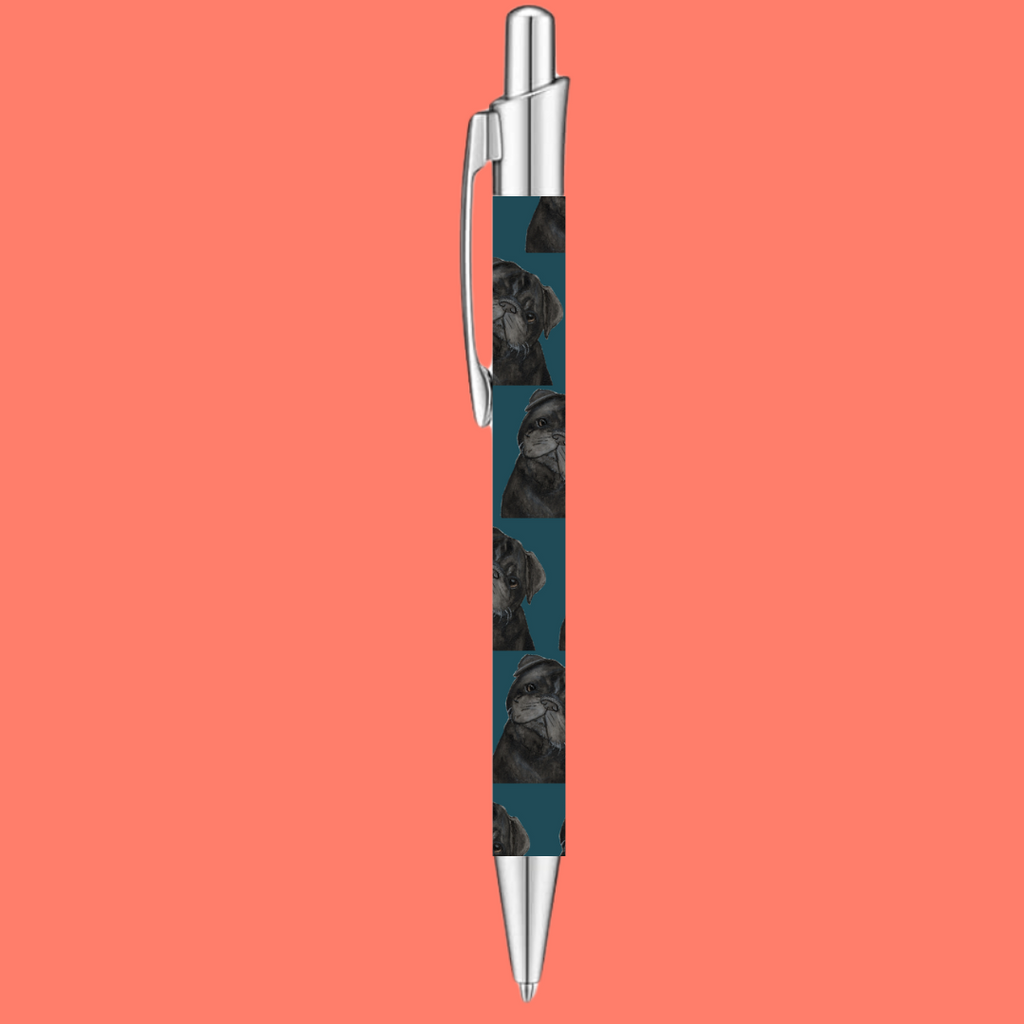 Snorty Scribbler Pug Pen