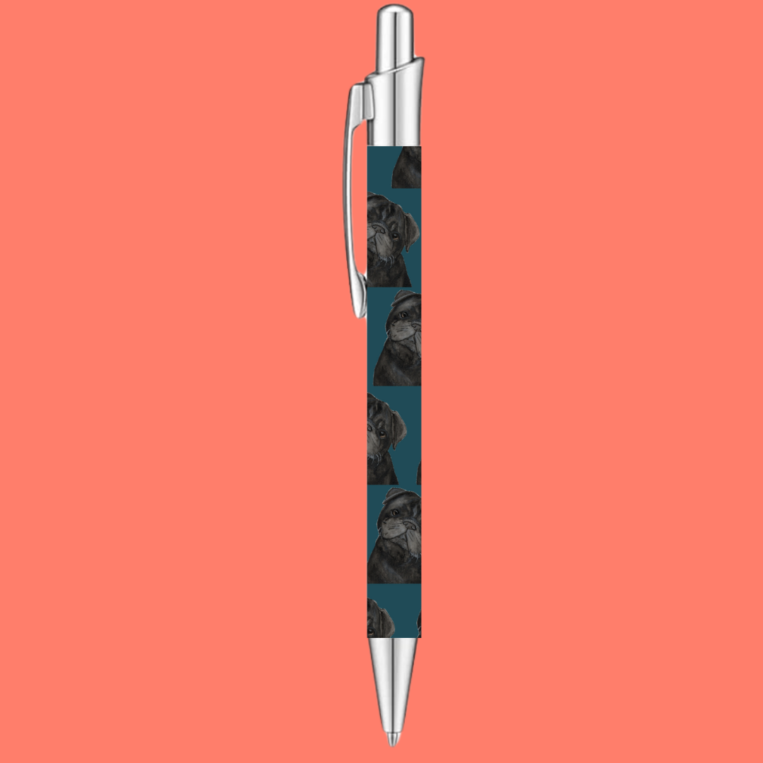 Snorty Scribbler Pug Pen