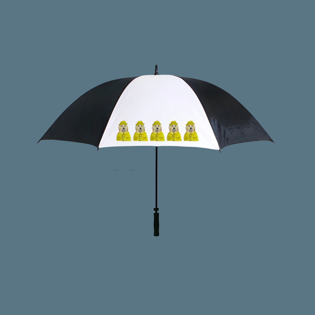 Retriever Golf Umbrella Stay Dry Stay Golden