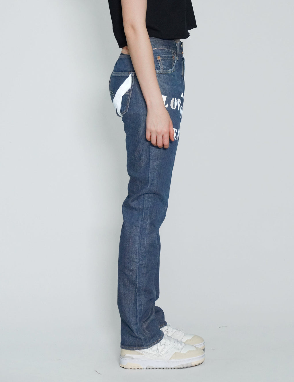 Love Will Tear Us Apart Vintage Blue Jeans