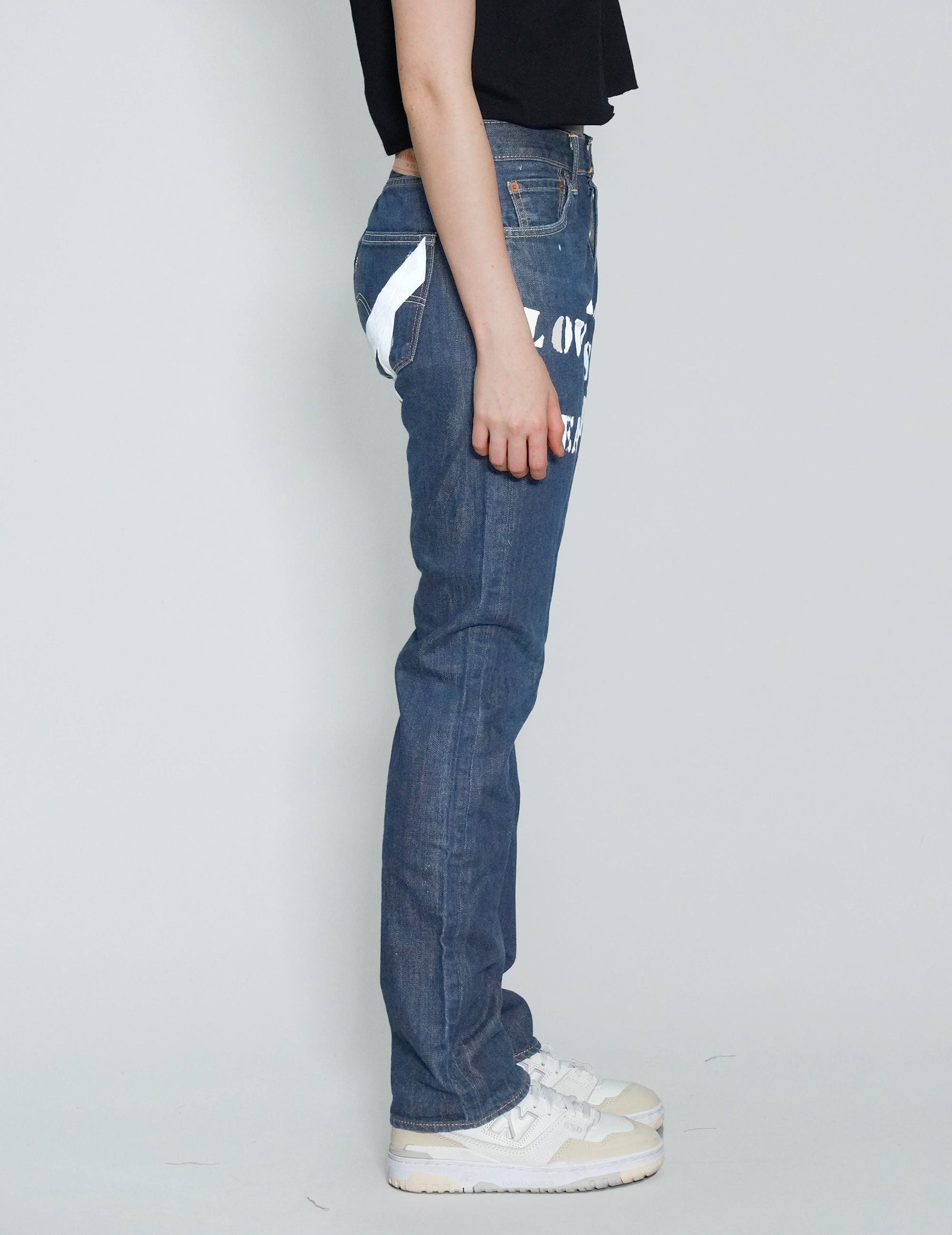 Love Will Tear Us Apart Vintage Blue Jeans