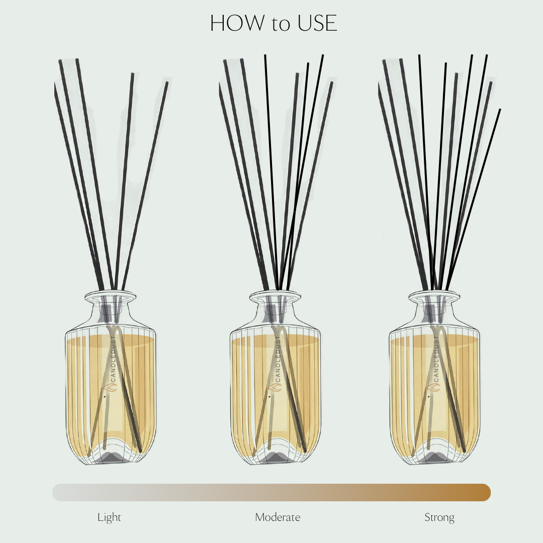 Champagne Rhubarb Diffuser – Luxurious & Long-Lasting Fragrance by Candledust at www.brixbailey.com