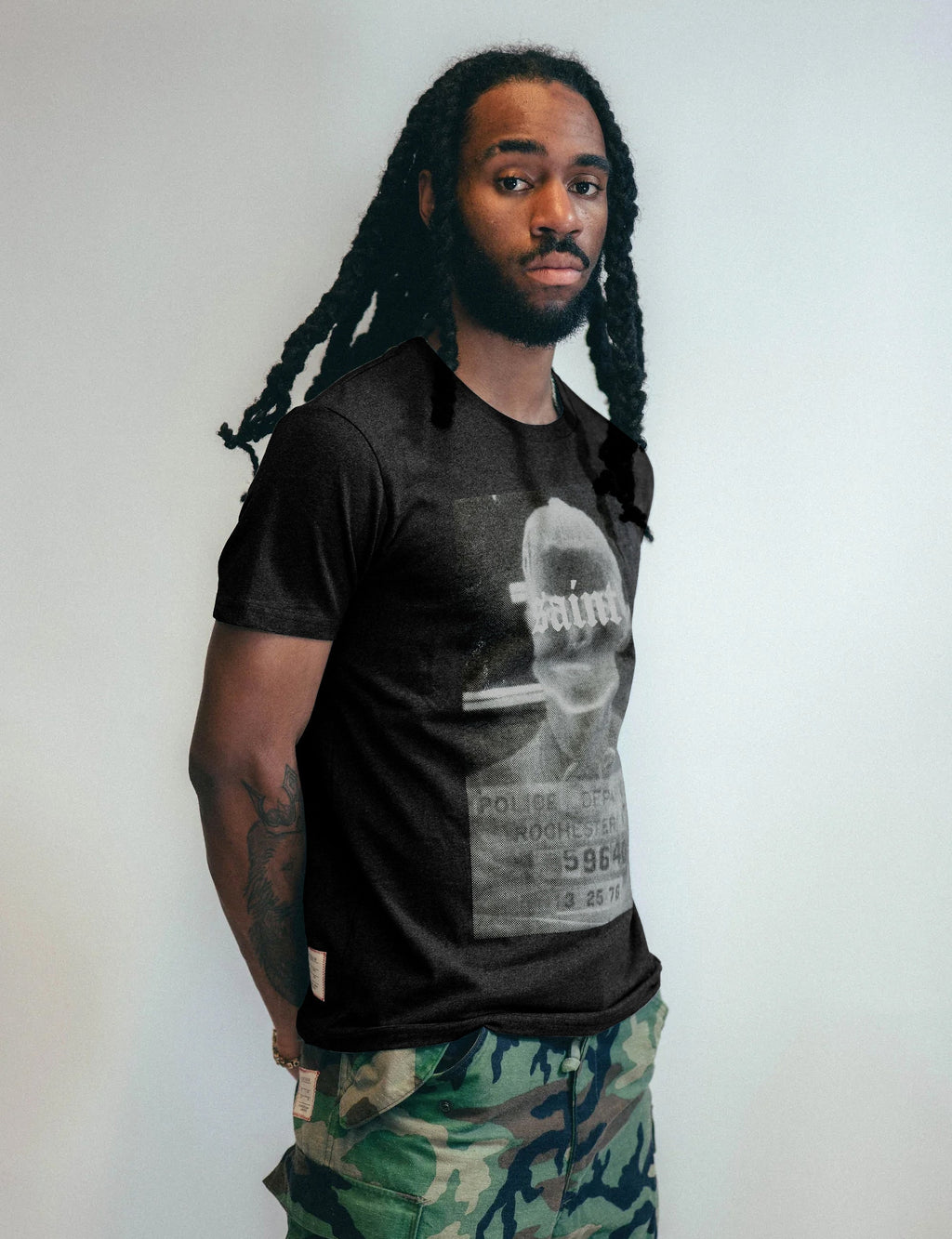 Saint Black T-Shirt