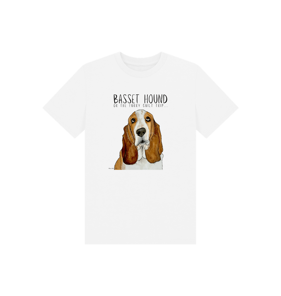 Basset Hound Child's T-Shirt in Organic Cotton