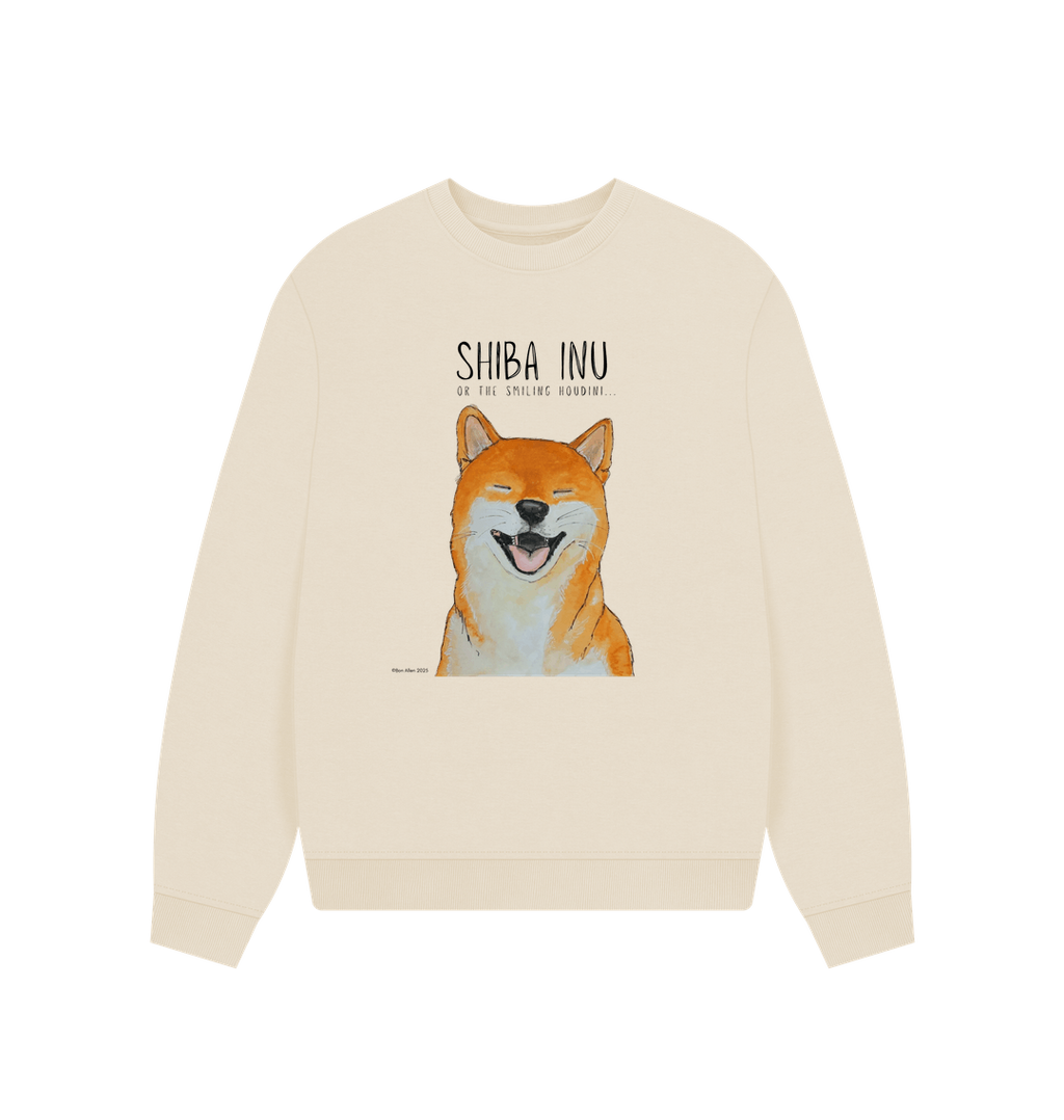 Cuddle Criminal Smiling Shiba Sweatshirt