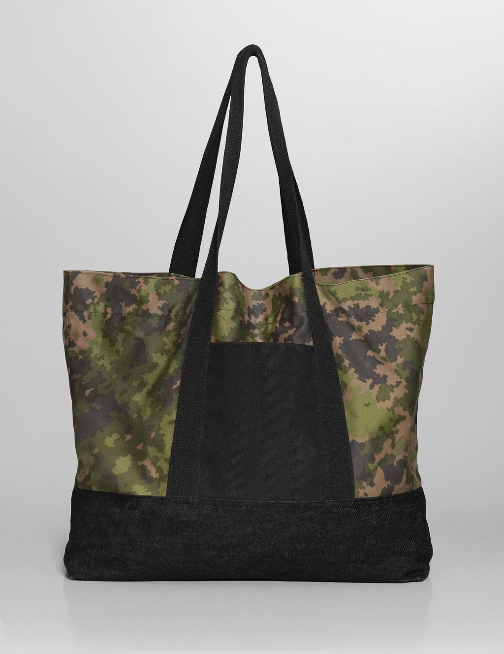 Camo Print Cotton Holdall Bag