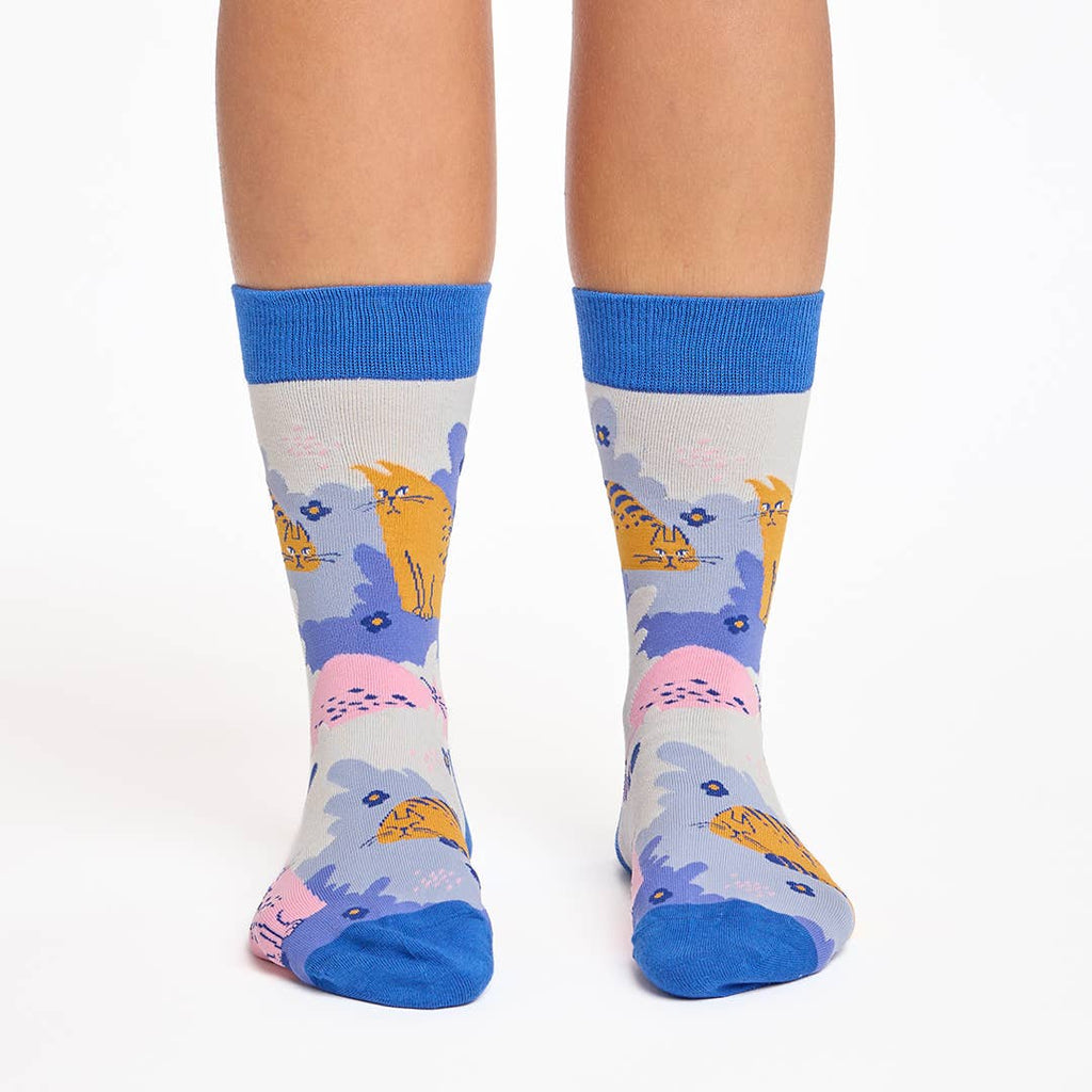 Cat Nap Socks for Women and Men