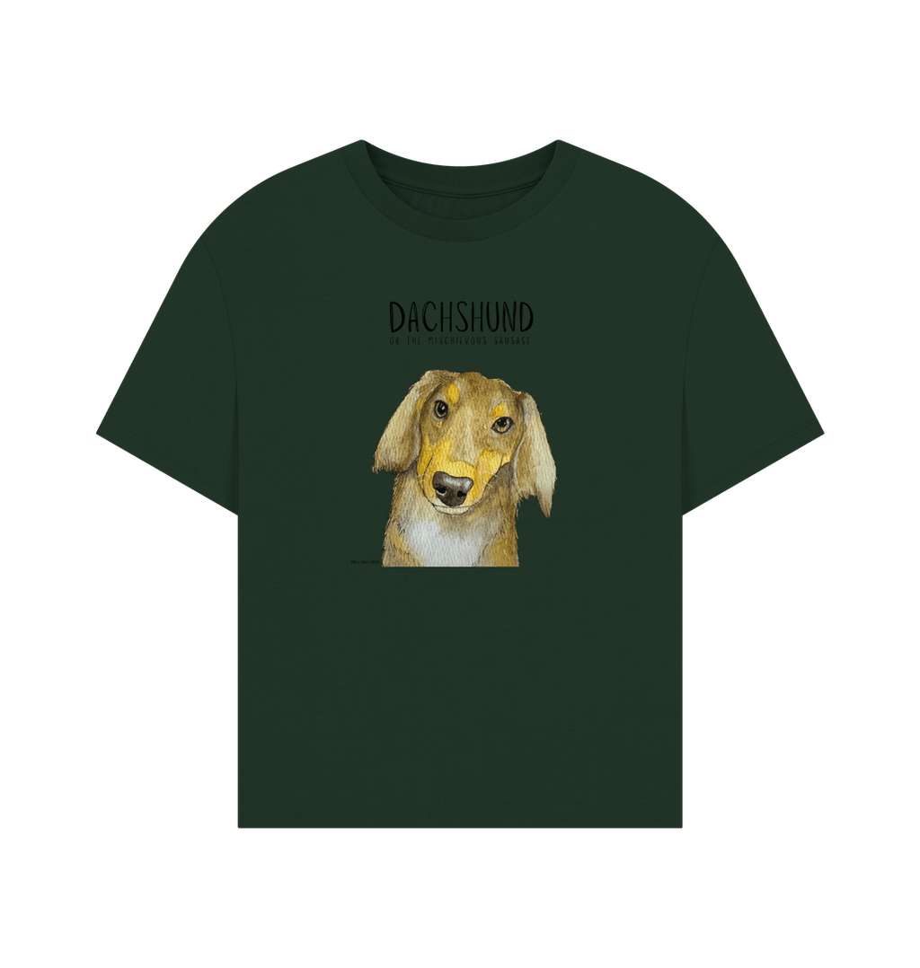 Long Haired Dachshund Women's Relaxed Fit T-Shirt