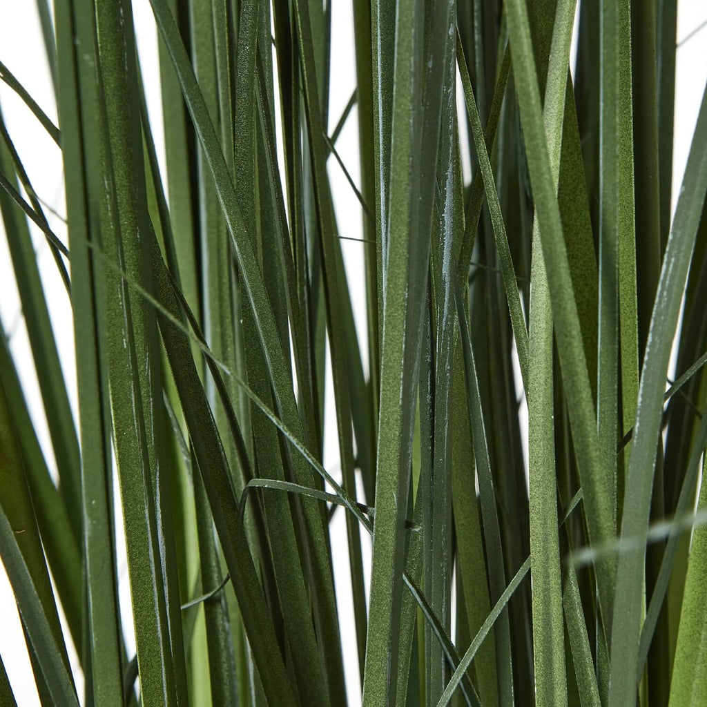 Lifelike purple agapanthus faux plant in pot with green foliage, 120cm tall, perfect for home or office decor.by sostter at brixbailey.com