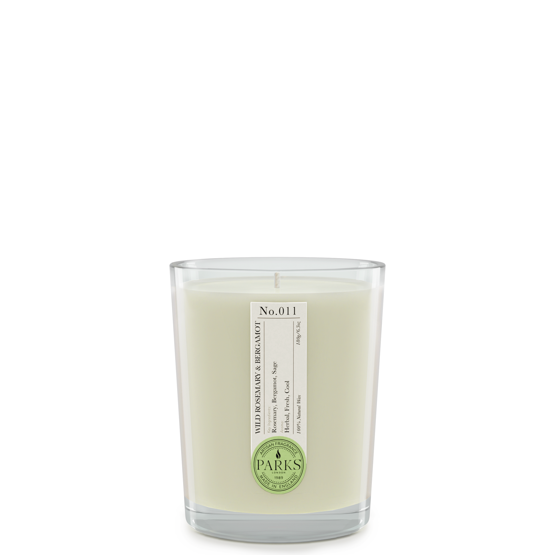 Wild Rosemary and Bergamot 180g Candle
