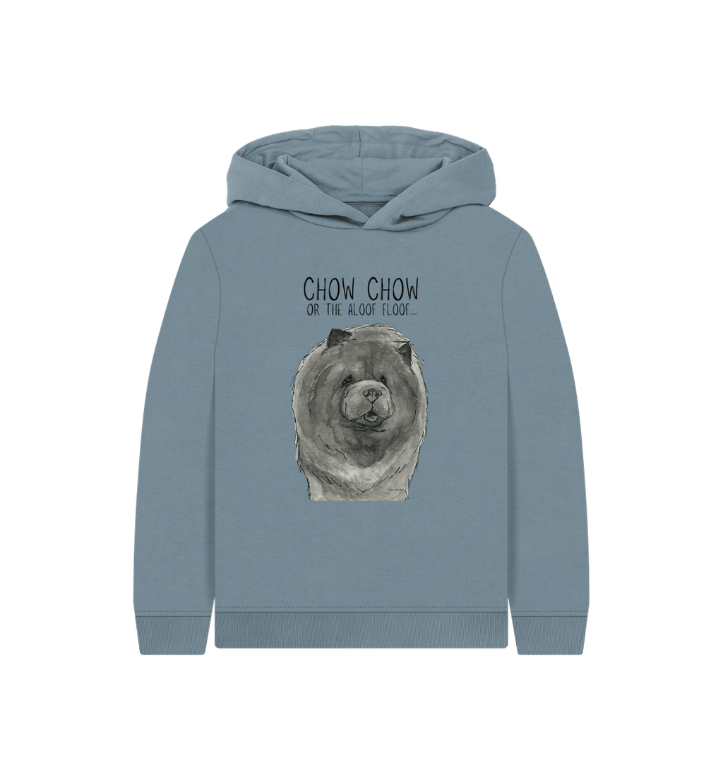 Blue Chow Chow Hoodie for Kids