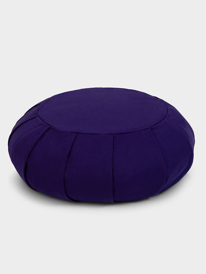 Organic Buckwheat Zafu Round Meditation Cushion