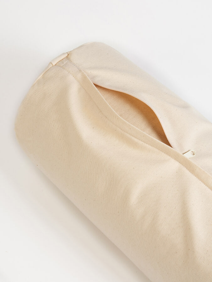 Organic Cotton Buckwheat Lotus Meditation Bolster Cushion