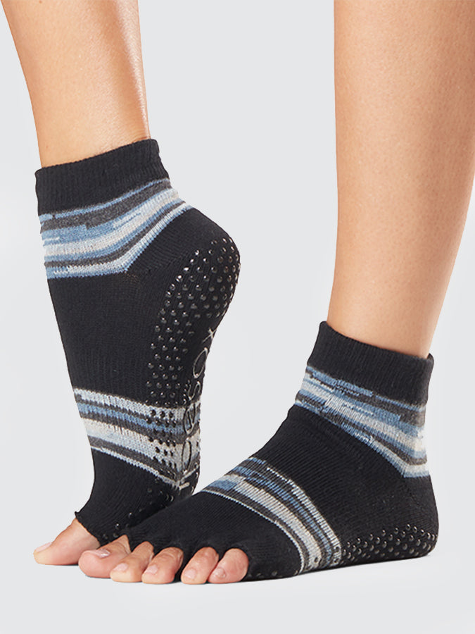 Ankle Half Toe Yoga Grip Socks for Women