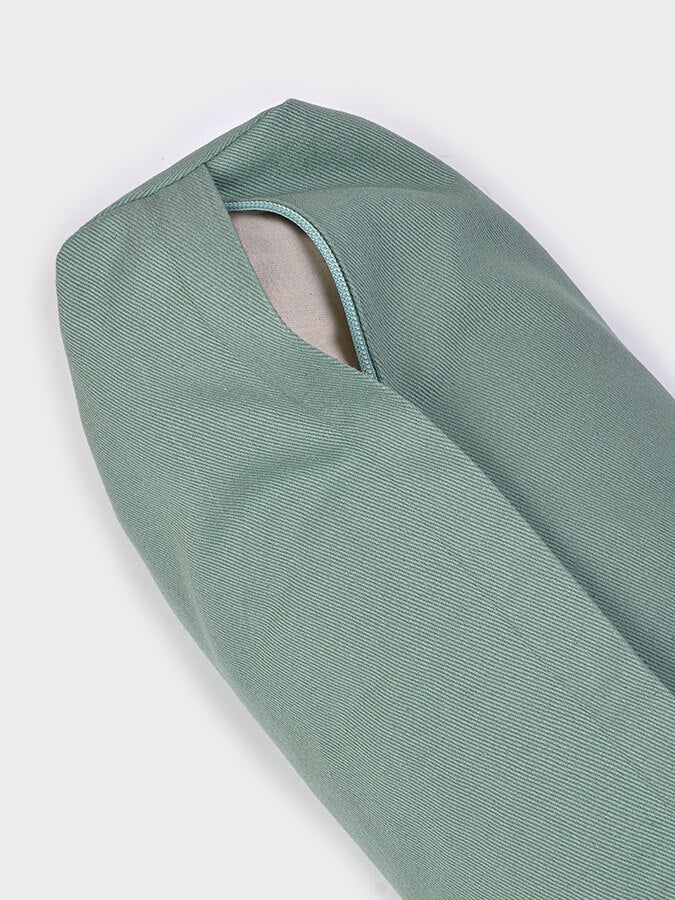 Small Rectangular Buckwheat Bolster for Yoga and Meditation