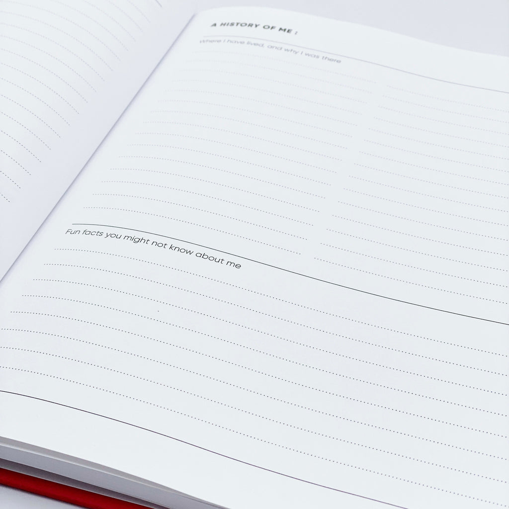 The Book of Me and You: A Shared Memory Journal