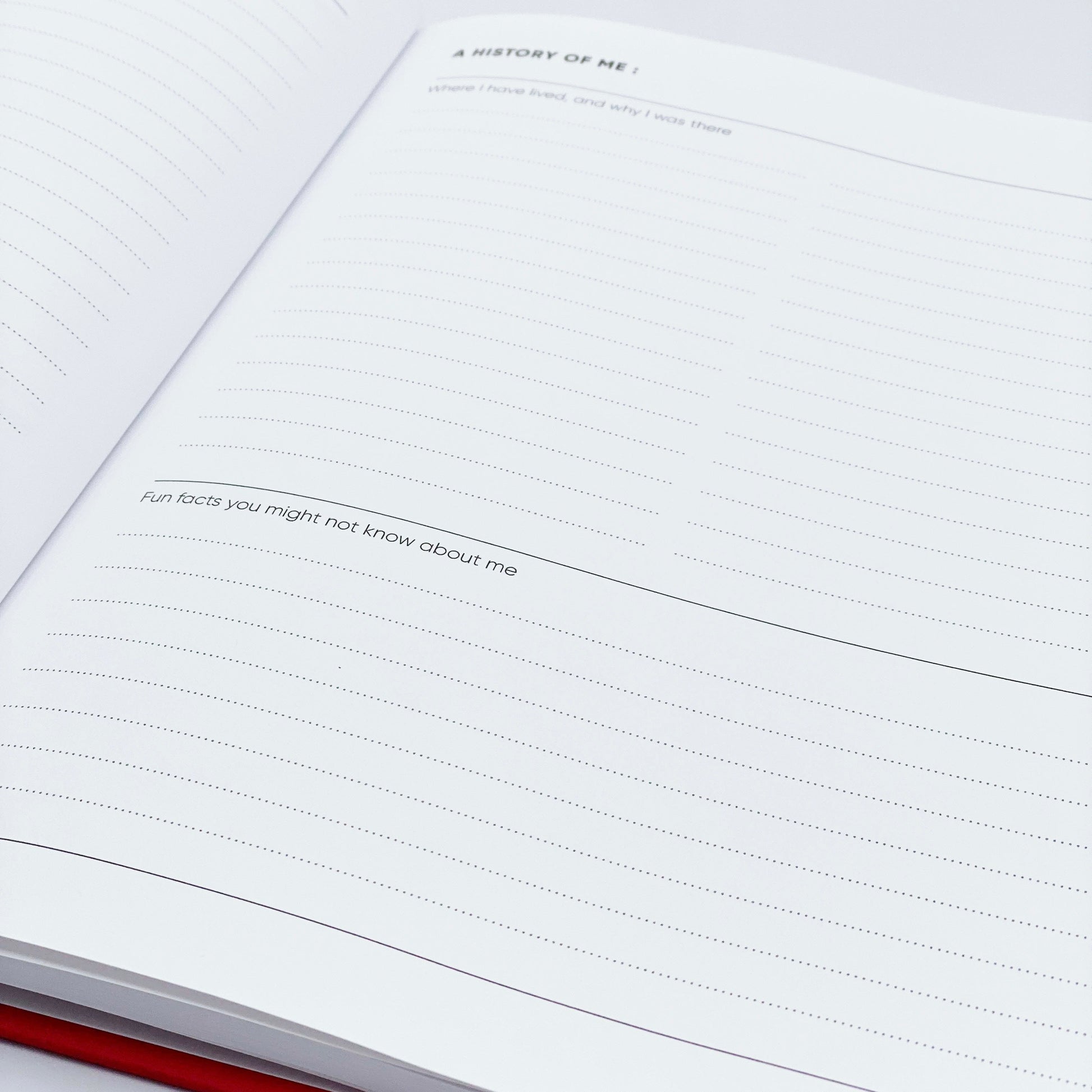 The Book of Me and You: A Shared Memory Journal