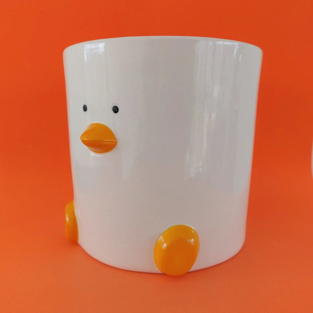Duck Plant Pot 12cm with Drainage