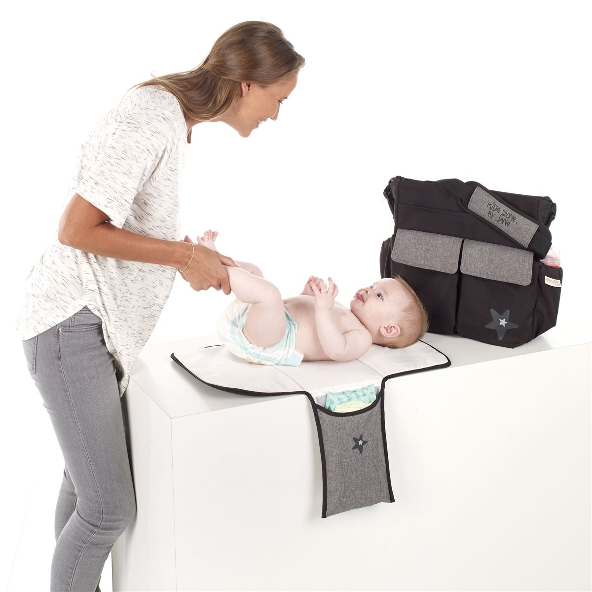 Mama Bag Organiser with Changing Mat and Document Case