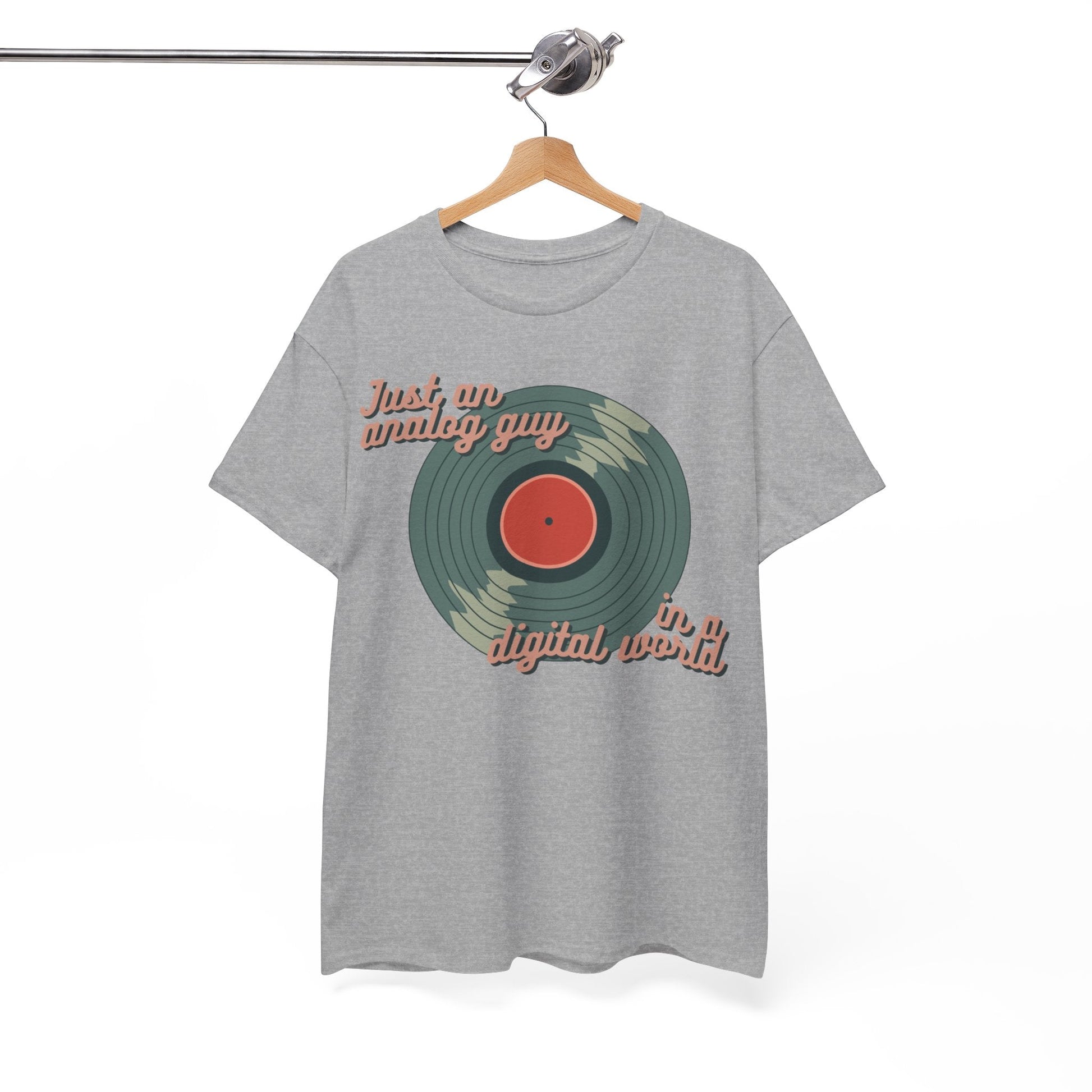 Just an Analog Guy in a Digital World Men's T-Shirt