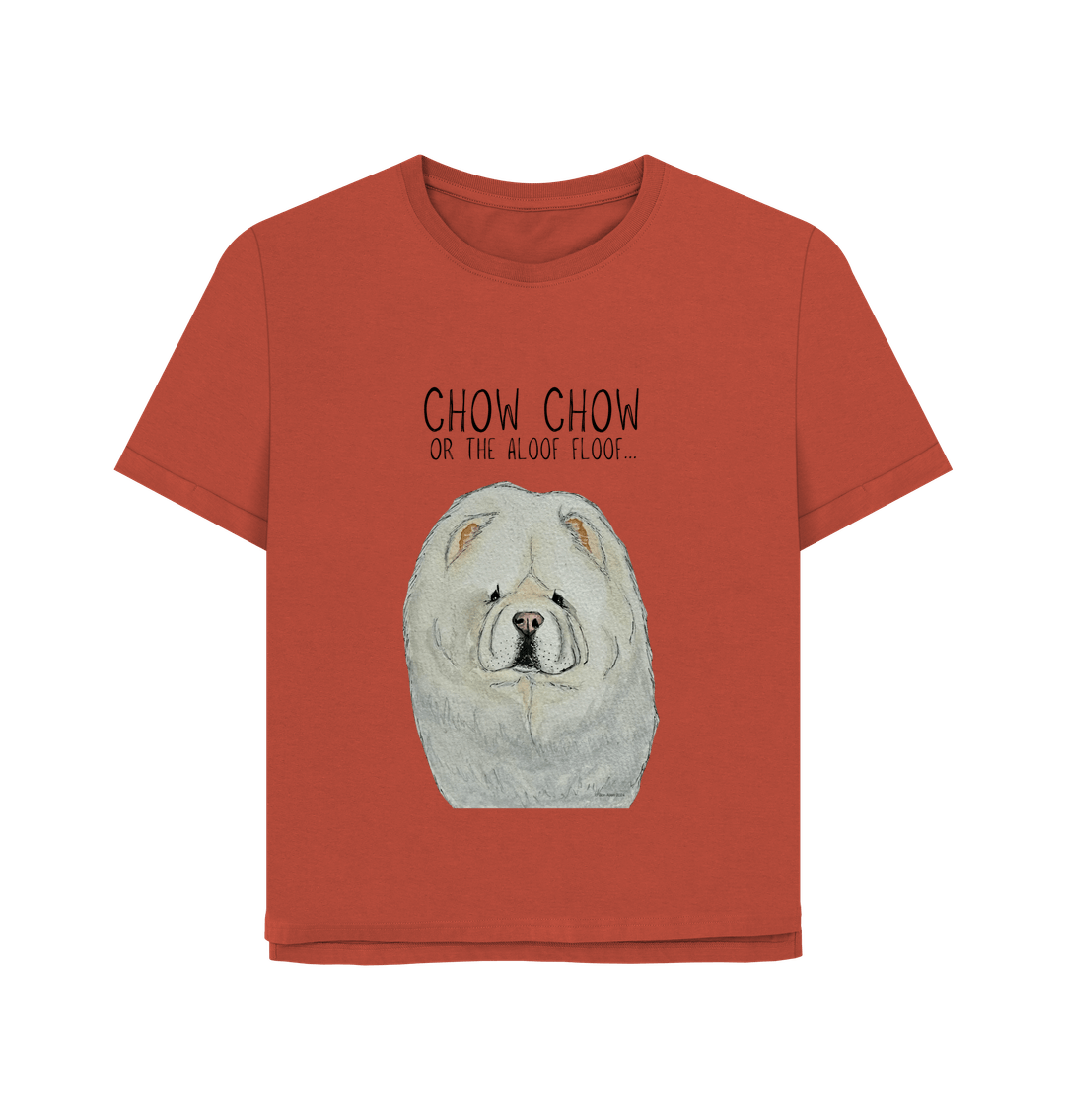 Cream Chow Chow Women's Relaxed Fit T-Shirt