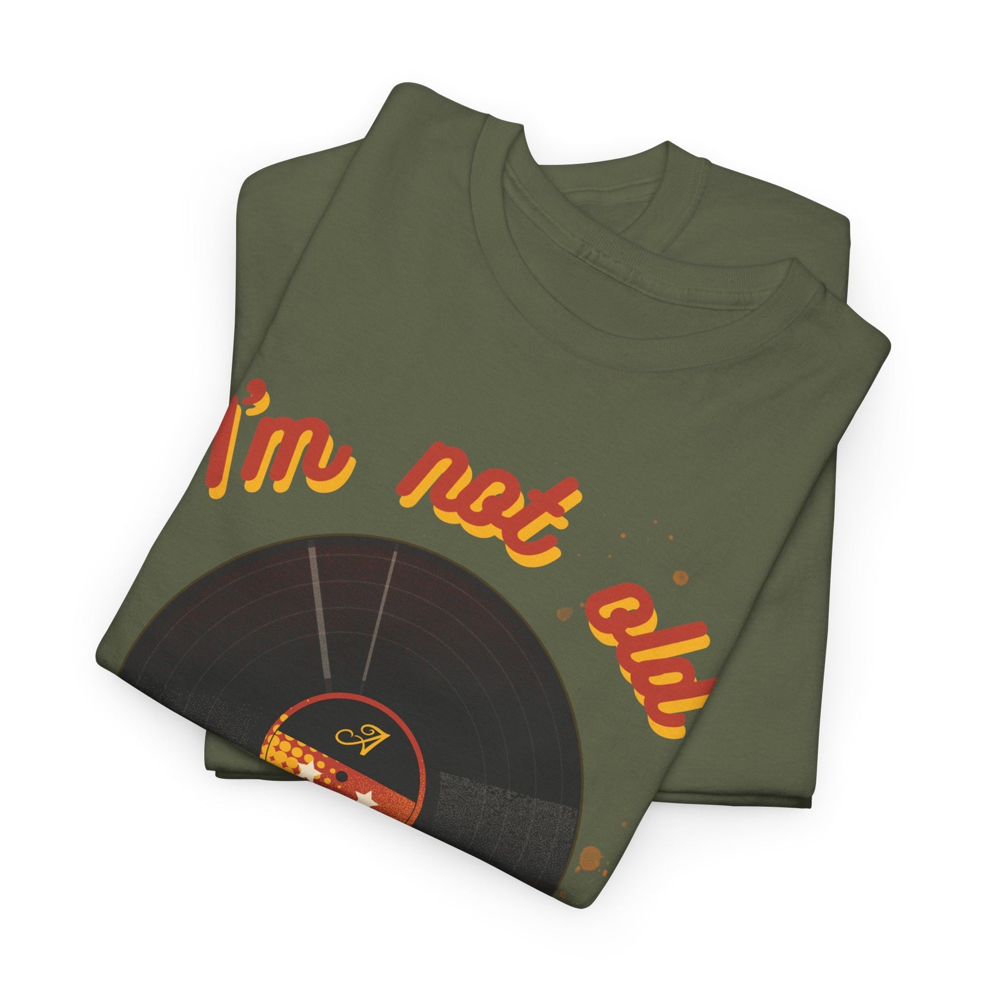 I'm Not Old I'm a Classic Men's Vinyl Record T-Shirt