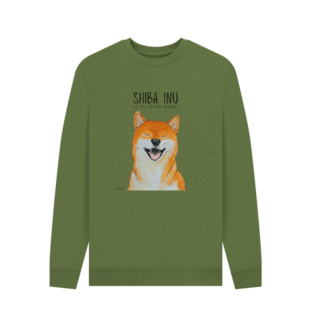 Houdini Mode Activated Shiba Inu Men's Sweatshirt