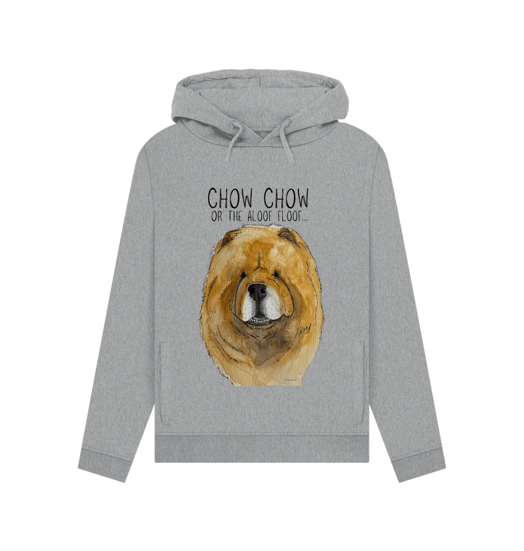 Red Chow Chow Women's Hoodie Stay Warm and Fluffy