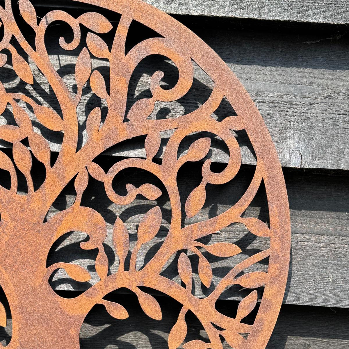 Rusty Tree of Life Garden Decoration 55cm