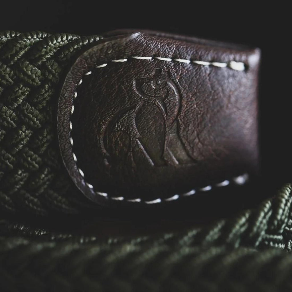 Woven Belt - Bright Zigzag