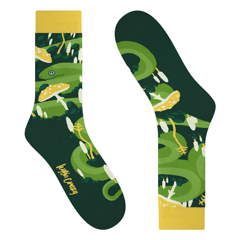 Hiss terical Jungle Socks