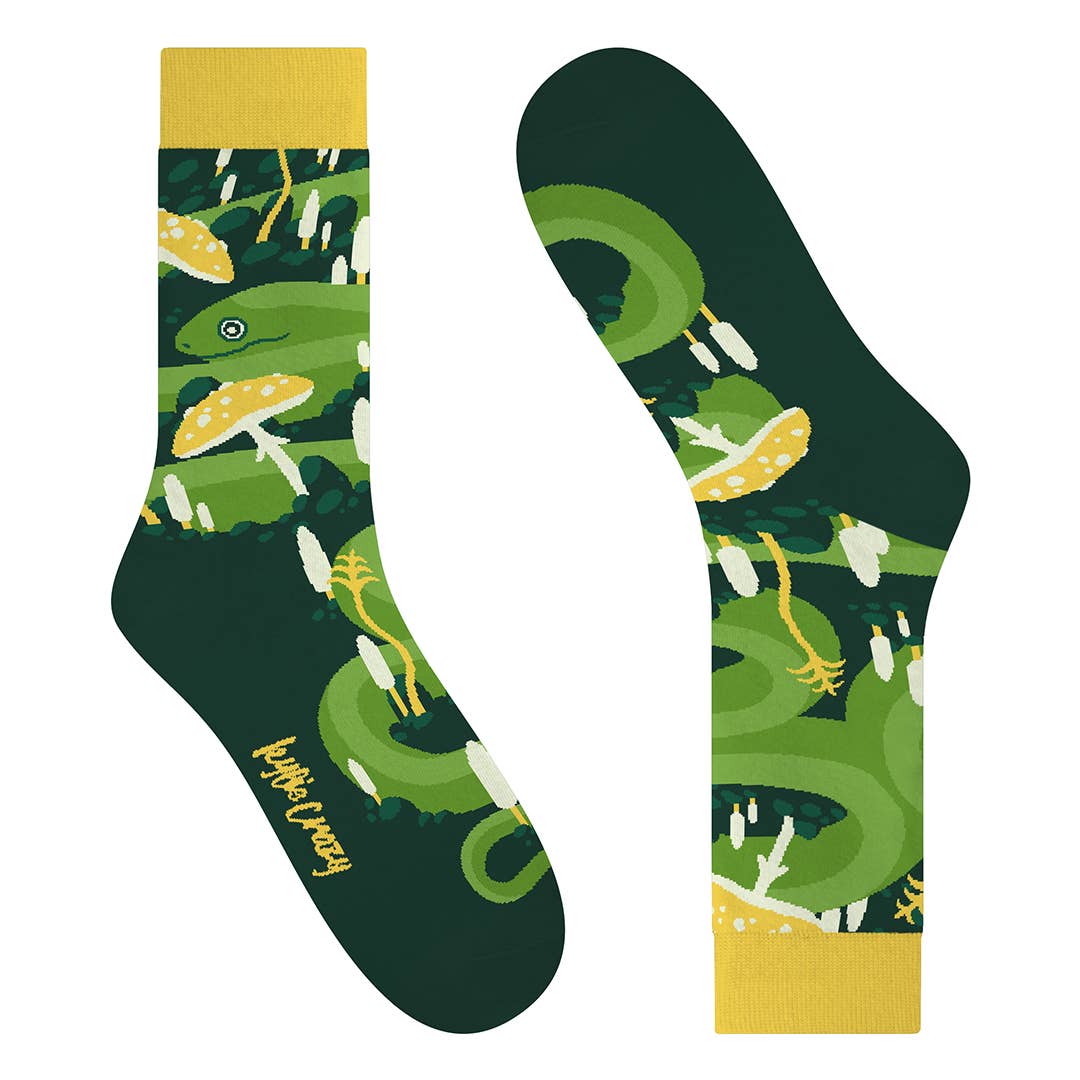 Hiss terical Jungle Socks