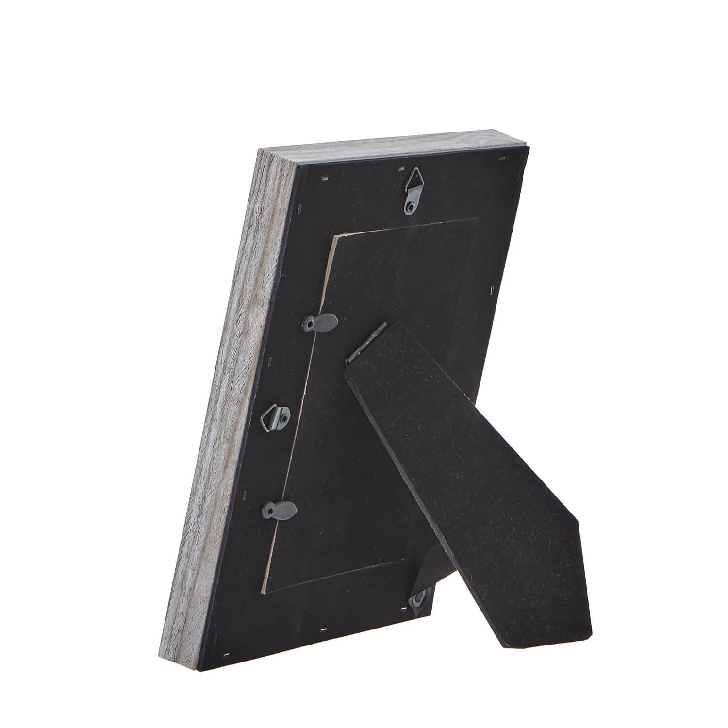 Grey washed 4x6 wooden photo frame with distressed finish for rustic or modern home decor by sostter at brixbailey.com